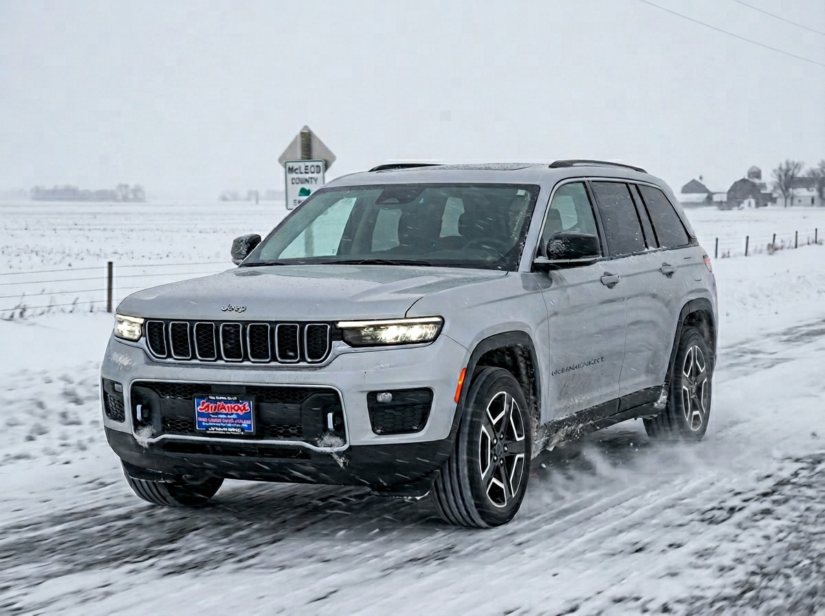 2026 Jeep Grand Cherokee interior at Jay Malone Motors Hutchinson MN
