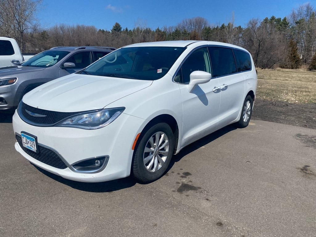 Certified 2018 Chrysler Pacifica Touring Plus with VIN 2C4RC1FG0JR212199 for sale in Hutchinson, Minnesota