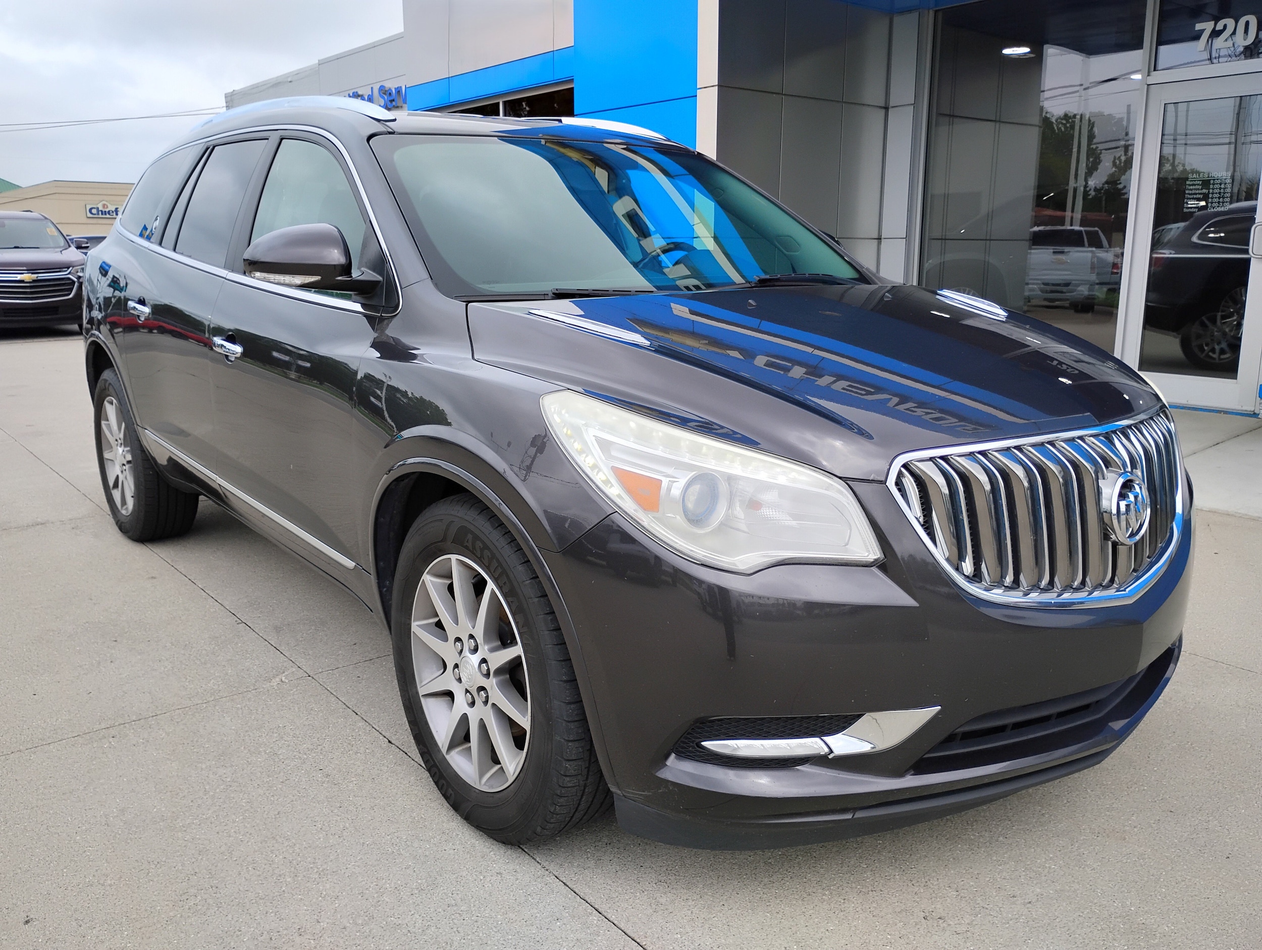 Used 2013 Buick Enclave Leather with VIN 5GAKRCKD6DJ125473 for sale in Wauseon, OH