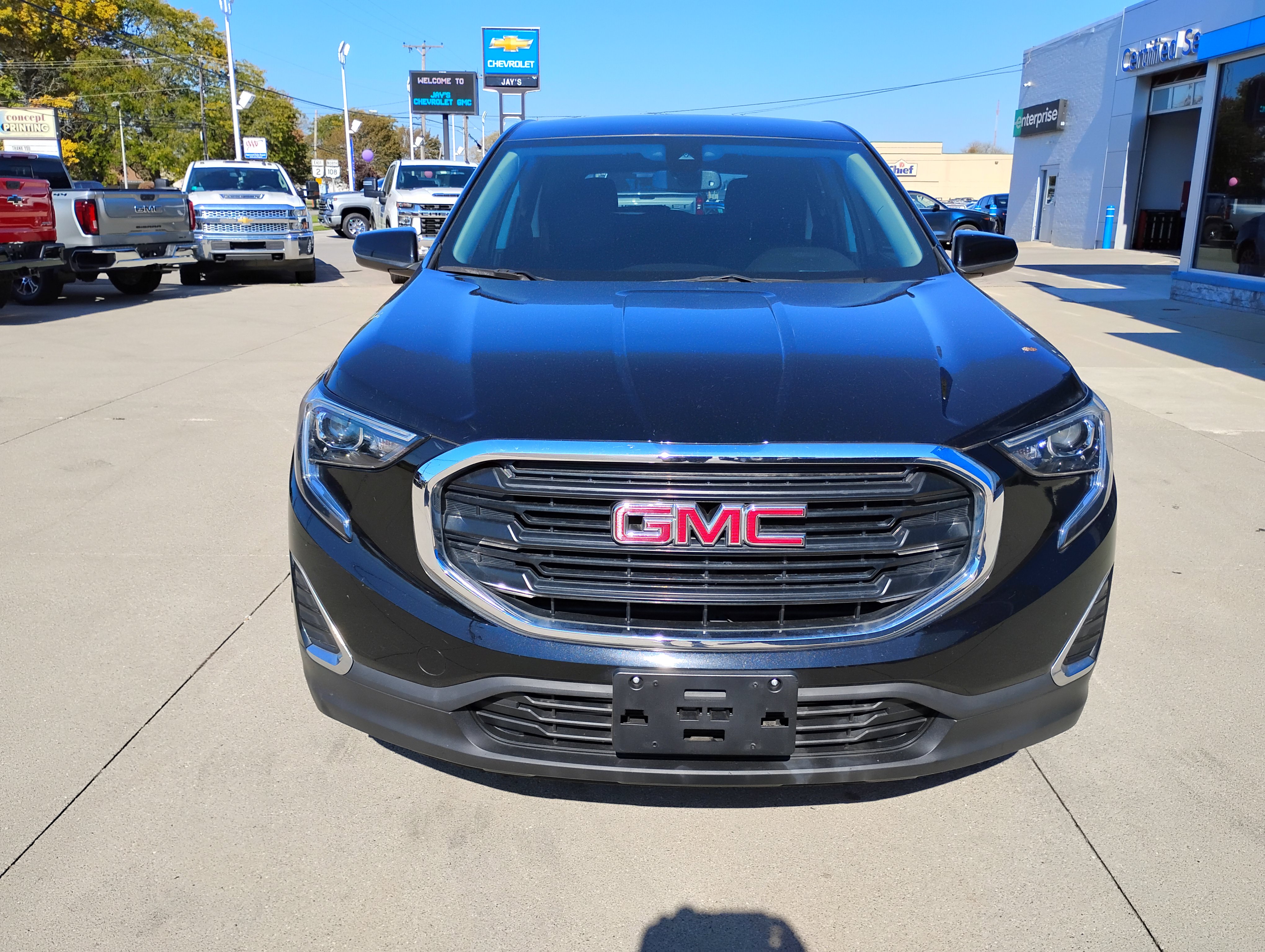 Used 2021 GMC Terrain SLE with VIN 3GKALMEV5ML306826 for sale in Wauseon, OH