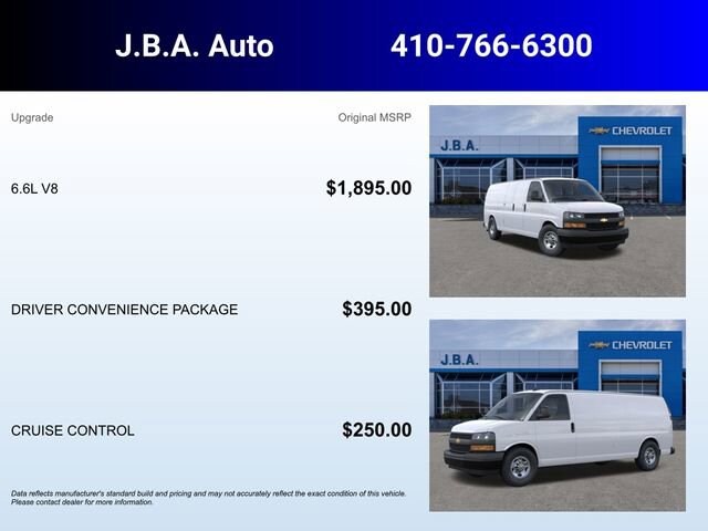2025 Chevrolet Express Cargo Work Van - Photo 5
