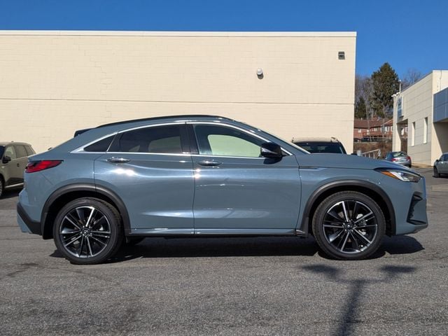 Certified 2023 INFINITI QX55 Luxe with VIN 3PCAJ5JR2PF121071 for sale in Glen Burnie, MD