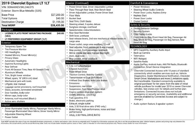 2019 Chevrolet Equinox LT - Photo 5