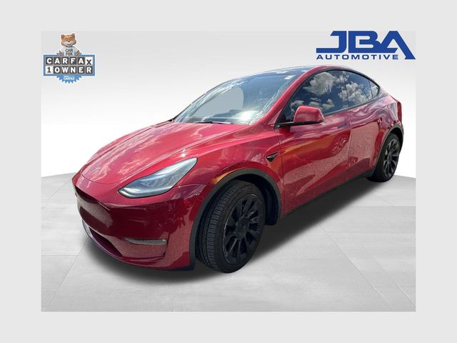 Used 2021 Tesla Model Y Long Range with VIN 5YJYGDEE6MF196429 for sale in Glen Burnie, MD