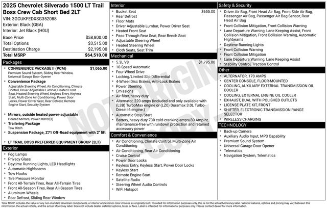 2025 Chevrolet Silverado 1500 LT Trail Boss - Photo 6