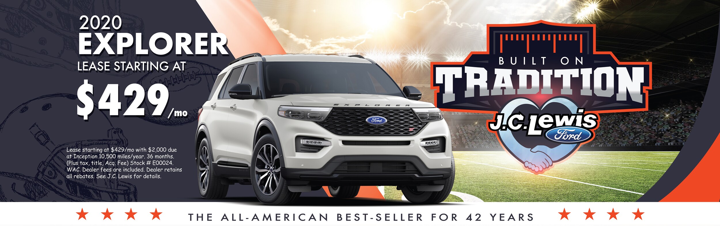 New Ford and Used Car Dealer Serving Hinesville J. C. Lewis Ford