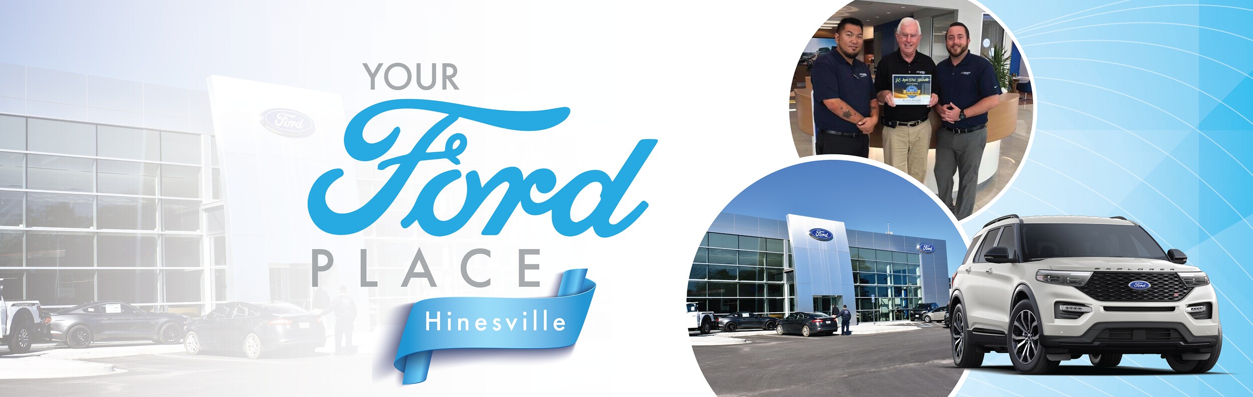 New Ford and Used Car Dealer Serving Hinesville J. C. Lewis Ford
