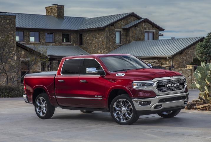 2019 Ram 1500 Limited Parked Red Exterior 2019 Ram 1500 Limited Parked Red Exterior