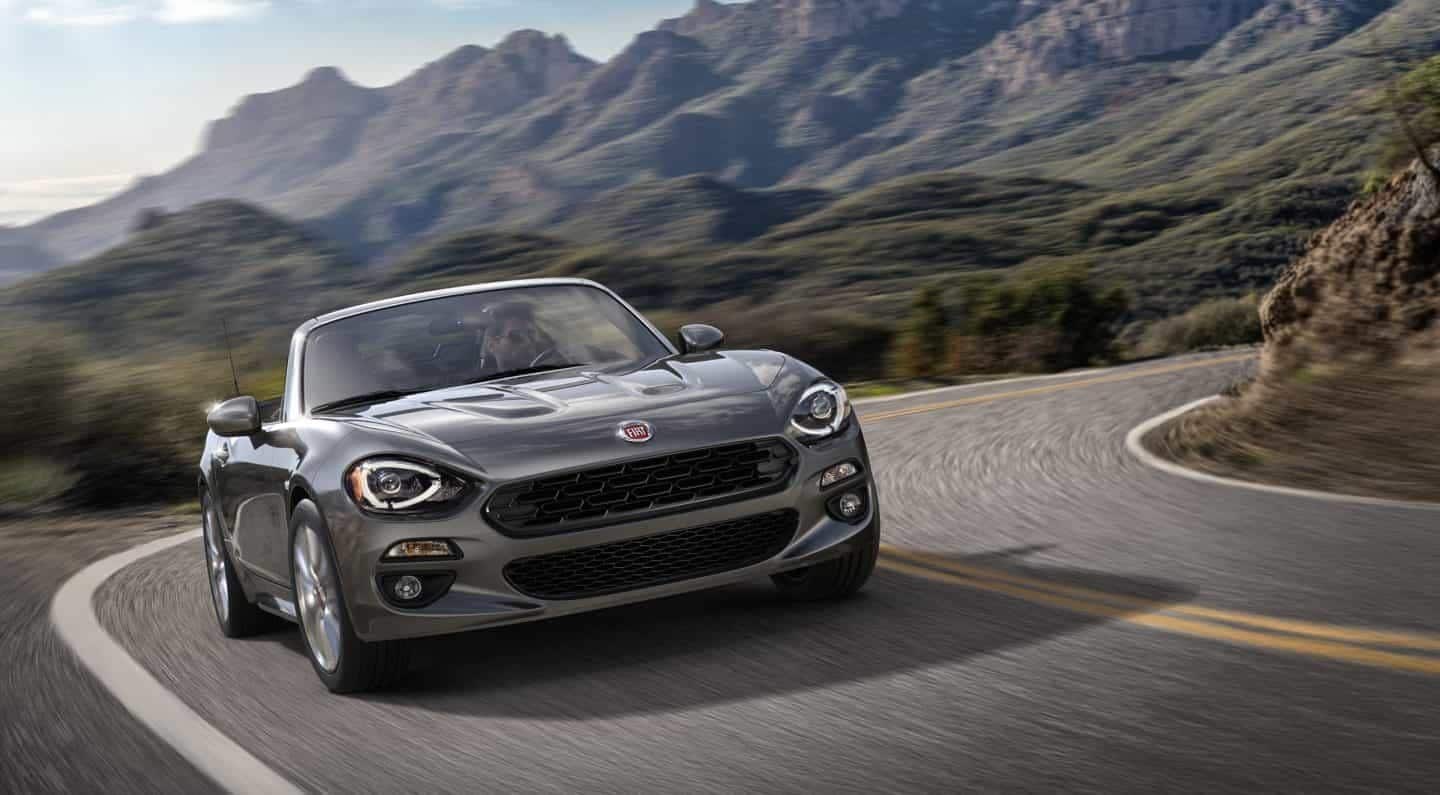 2018 FIAT 124 Spider Grey Exterior Front View 2018 FIAT 124 Spider Grey Exterior Front View