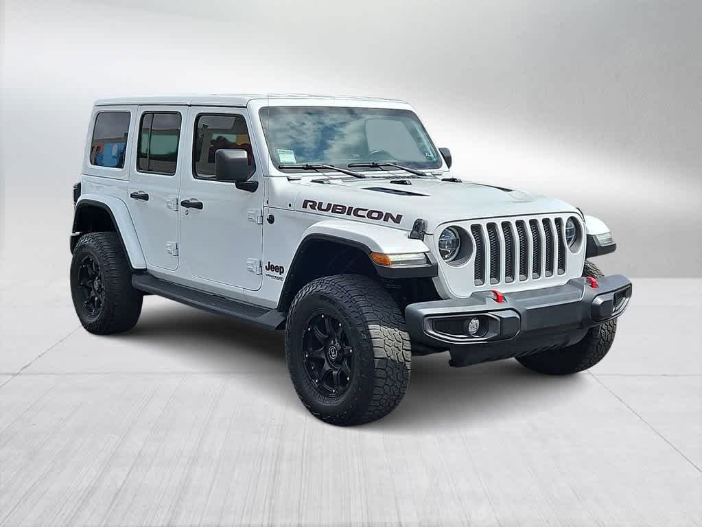 Certified 2022 Jeep Wrangler Unlimited Rubicon with VIN 1C4JJXFM2NW135165 for sale in Las Vegas, NV