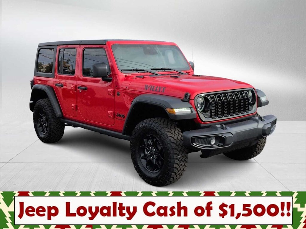 New 2026 Jeep Wrangler Willys Sport Utility