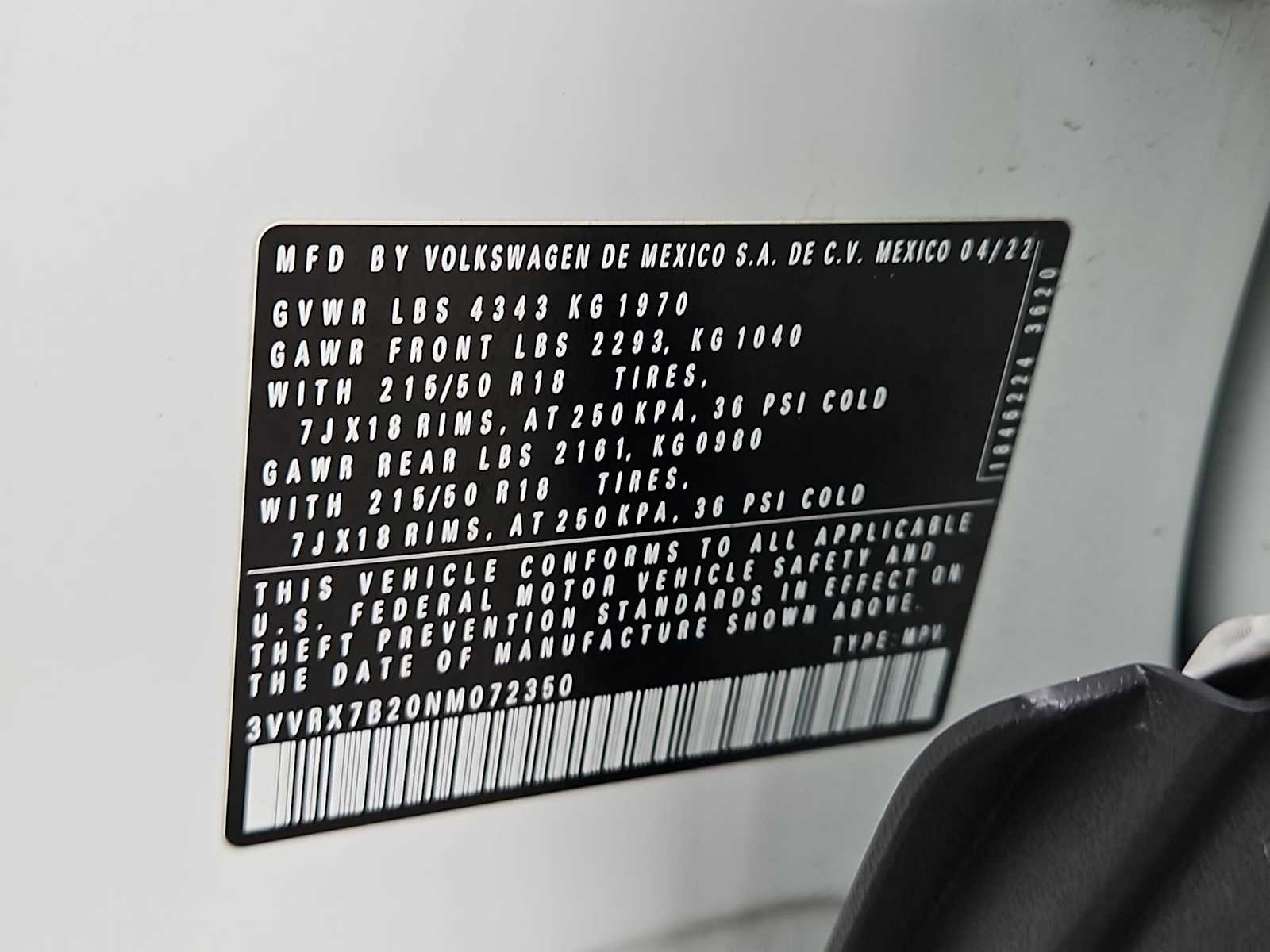 Thumbnail: 2022 Volkswagen Taos - 34