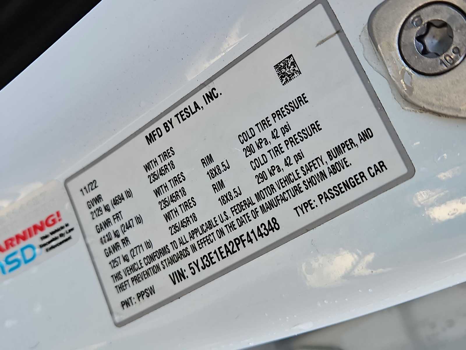 Thumbnail: 2023 Tesla Model 3 - 34