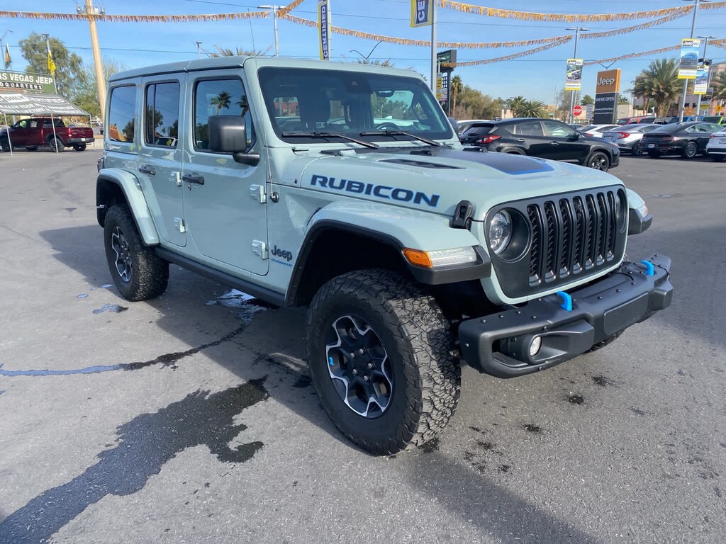 Used 2023 Jeep Wrangler 4xe Rubicon SUV