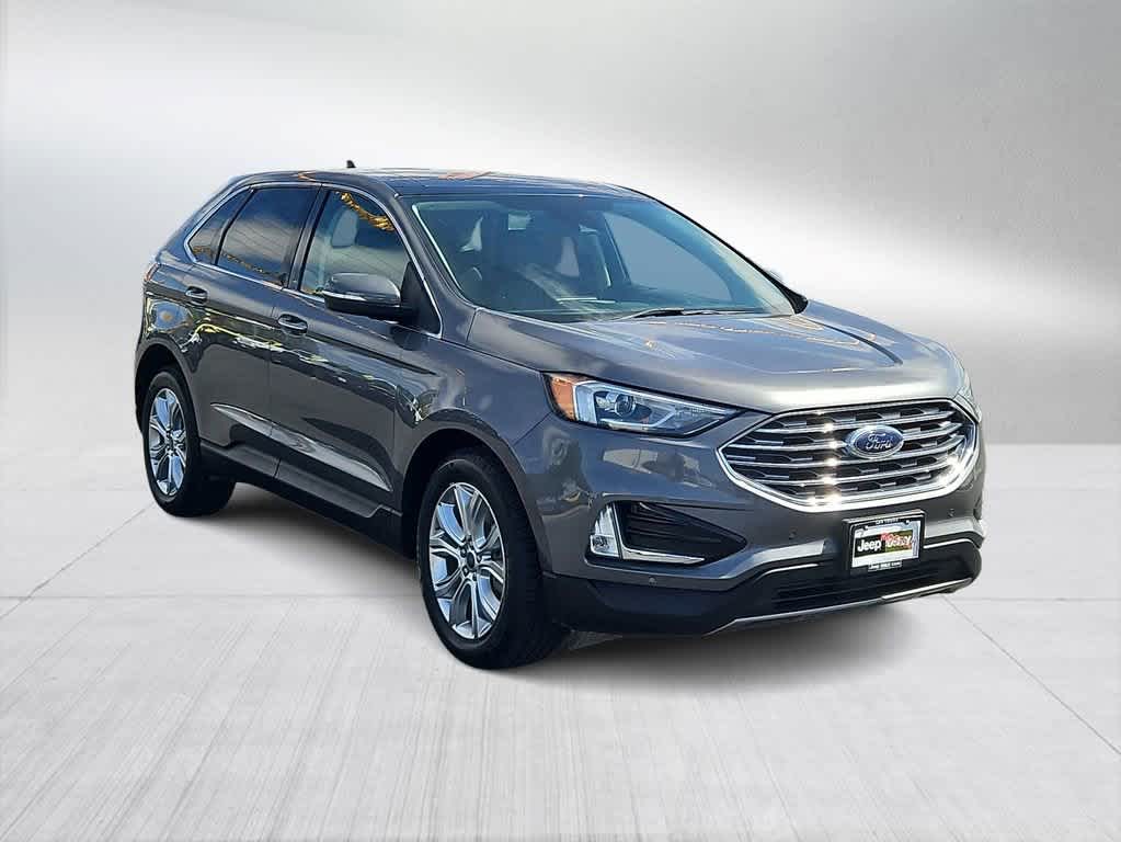 Used 2021 Ford Edge Titanium with VIN 2FMPK4K97MBA17180 for sale in Las Vegas, NV