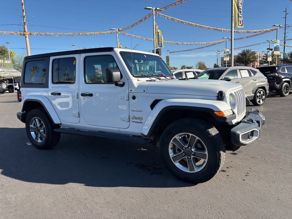 Used 2022 Jeep Wrangler Unlimited Sahara SUV