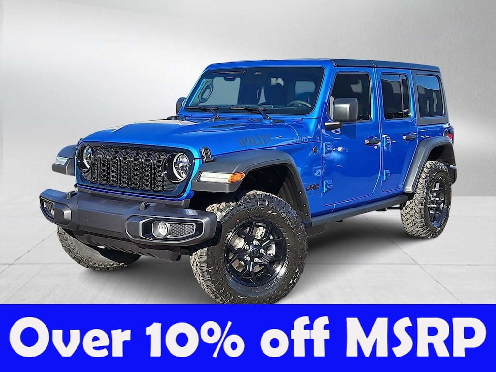 New 2026 Jeep Wrangler Willys Sport Utility