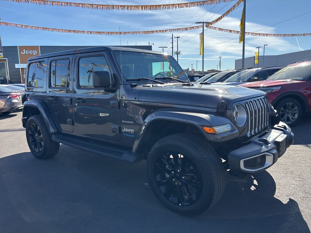 Used 2021 Jeep Wrangler 4xe Unlimited Sahara SUV