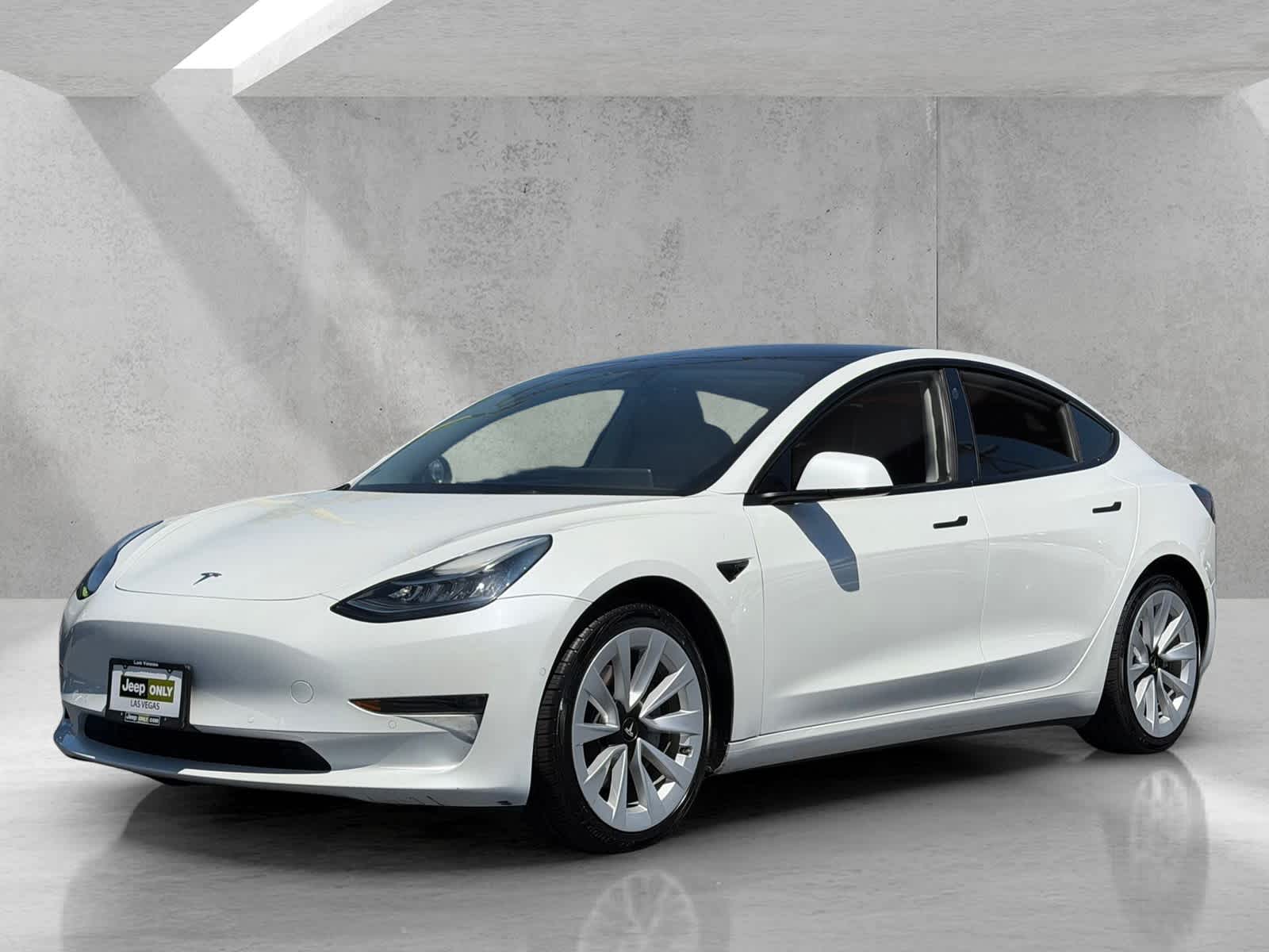 Used 2022 Tesla Model 3 Long Range with VIN 5YJ3E1EB7NF296464 for sale in Las Vegas, NV