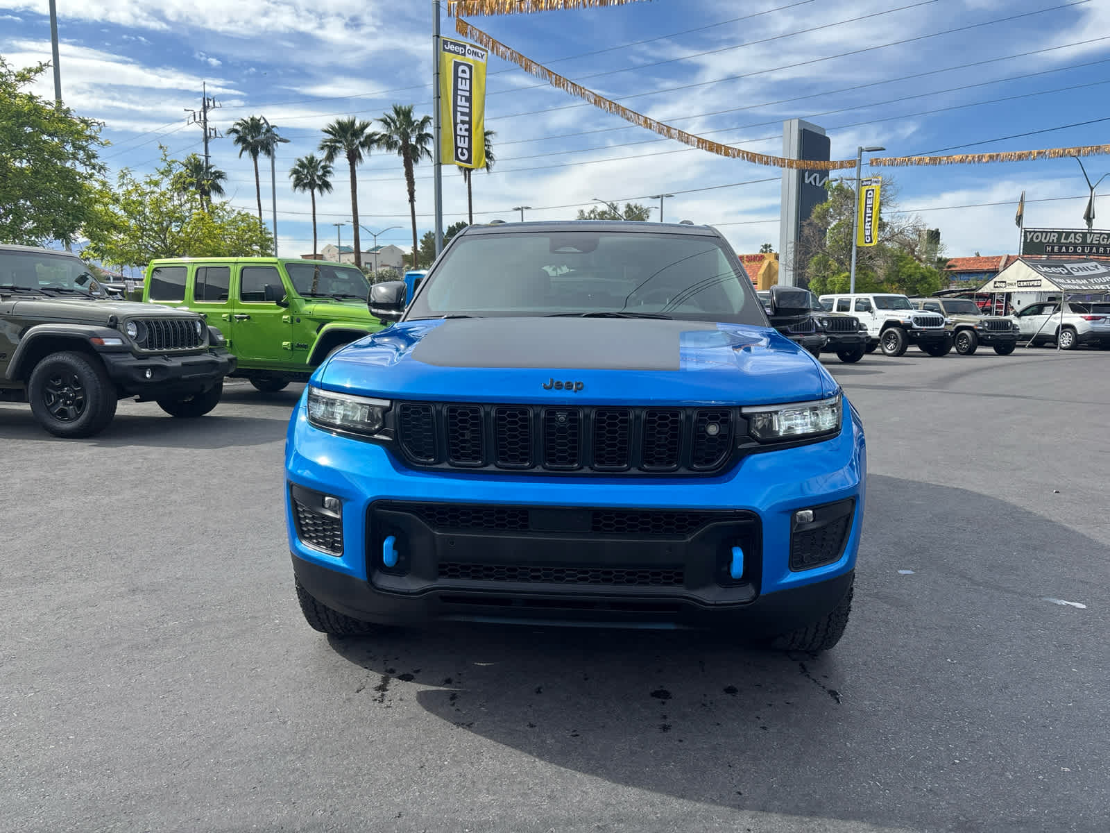 Used 2022 Jeep Grand Cherokee Trailhawk 4xe with VIN 1C4RJYC66N8748019 for sale in Las Vegas, NV