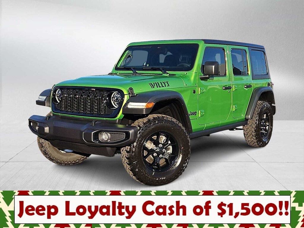 New 2026 Jeep Wrangler Willys Sport Utility