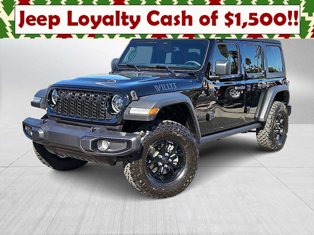 New 2026 Jeep Wrangler Willys Sport Utility