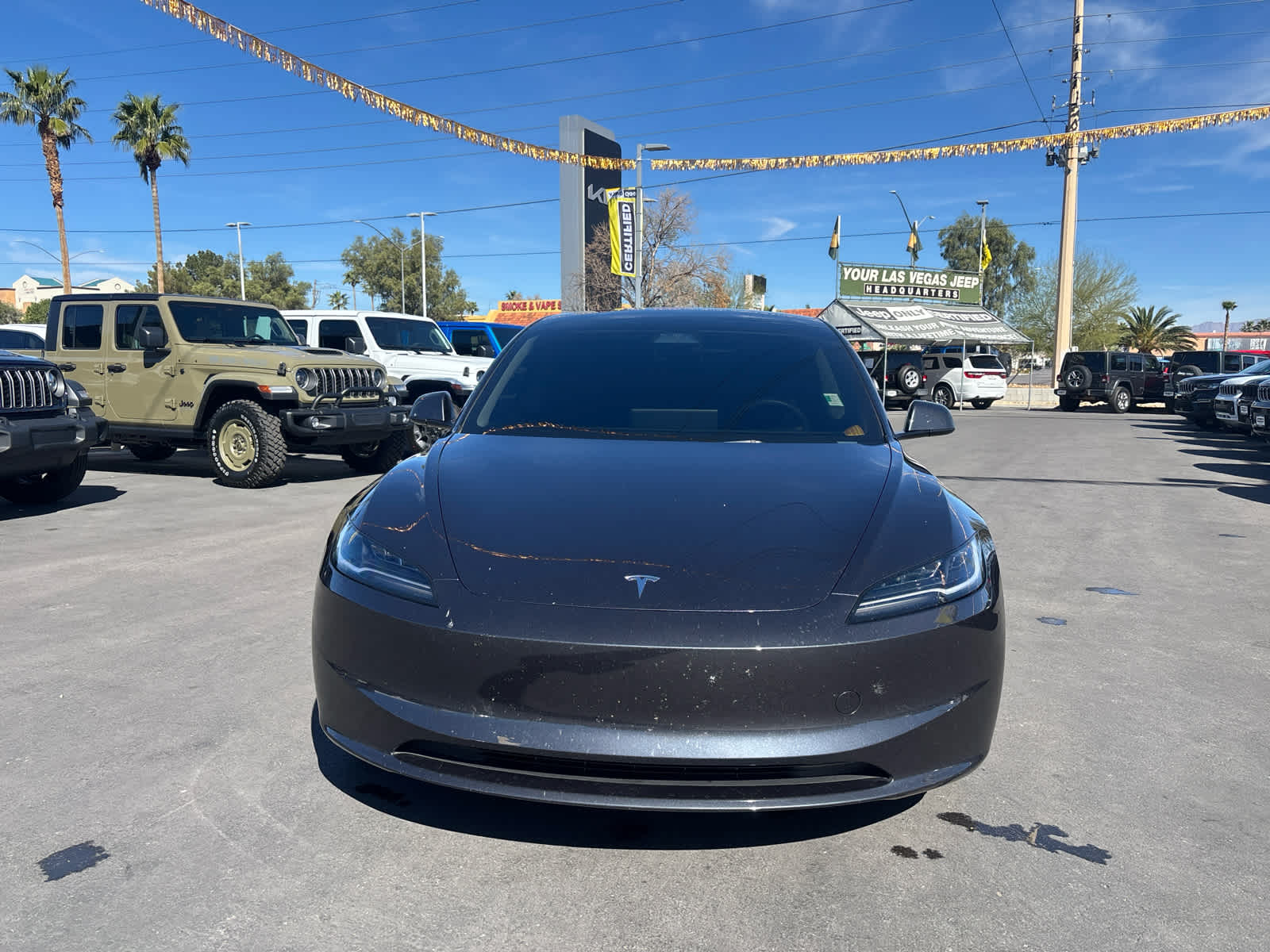 Used 2025 Tesla Model 3 Long Range with VIN 5YJ3E1EA7SF970289 for sale in Las Vegas, NV