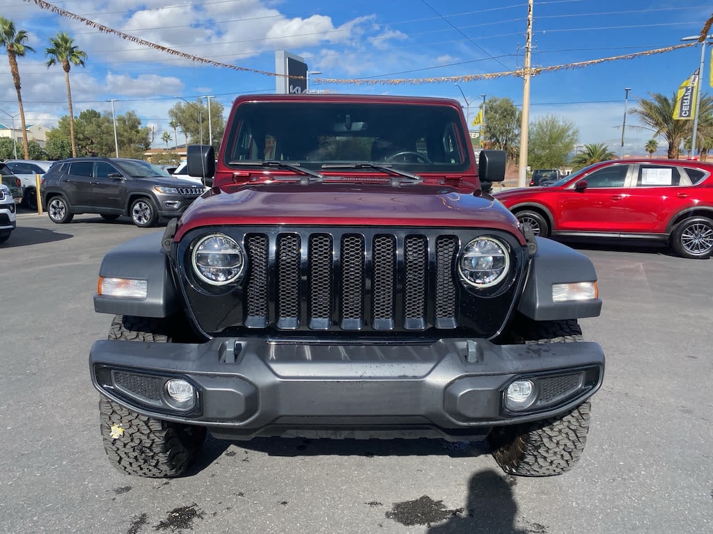 Used 2021 Jeep Wrangler Unlimited Willys SUV