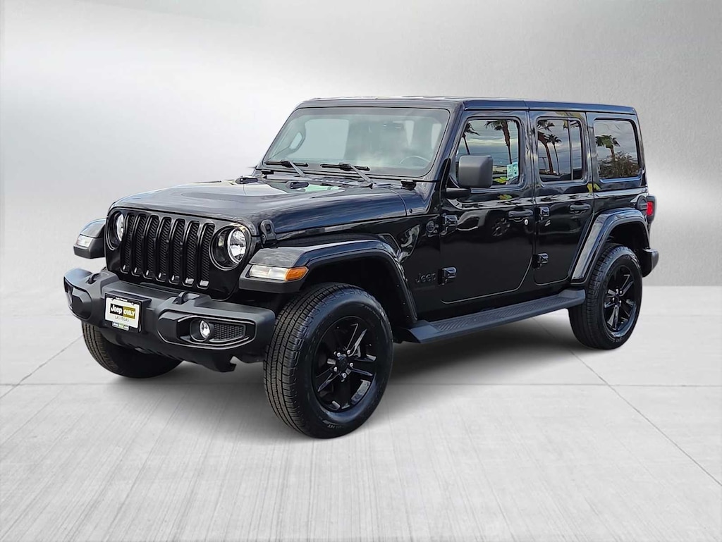 Used 2021 Jeep Wrangler Unlimited Sahara Altitude SUV