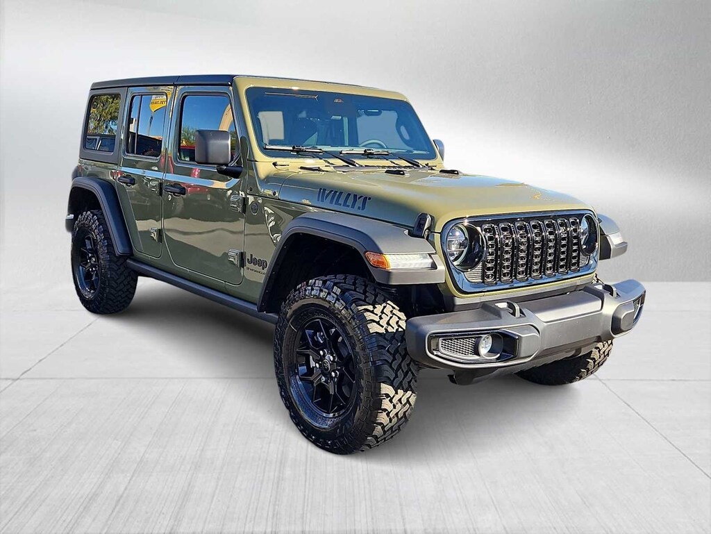 New 2026 Jeep Wrangler 4-DOOR WILLYS Sport Utility