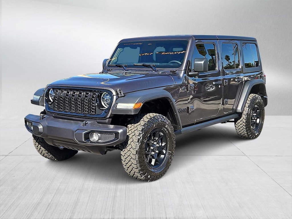 New 2026 Jeep Wrangler 4-DOOR WILLYS Sport Utility