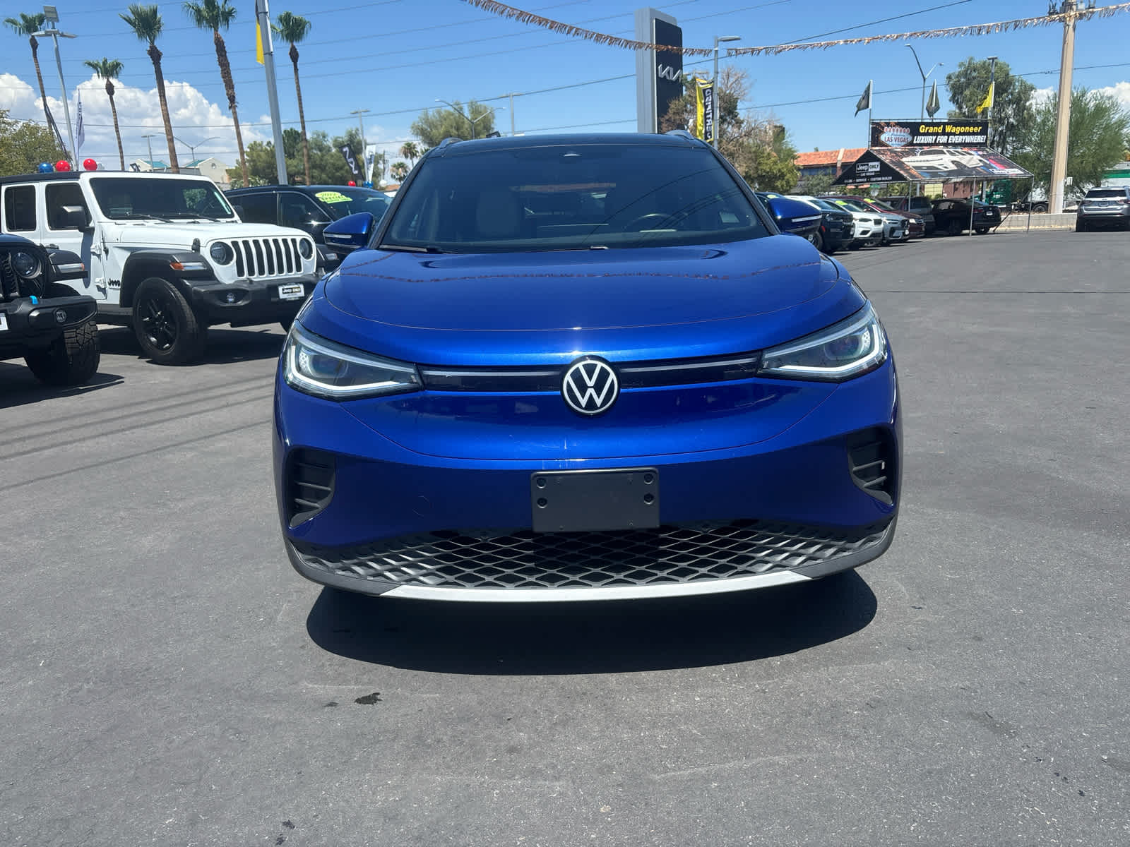 Used 2021 Volkswagen ID.4 PRO S with VIN WVGUNPE25MP066347 for sale in Las Vegas, NV
