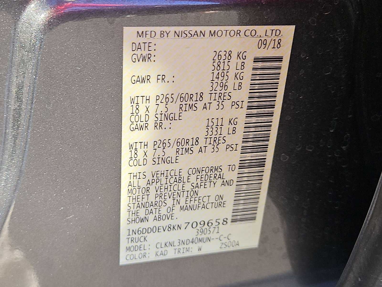 Thumbnail: 2019 Nissan Frontier - 38