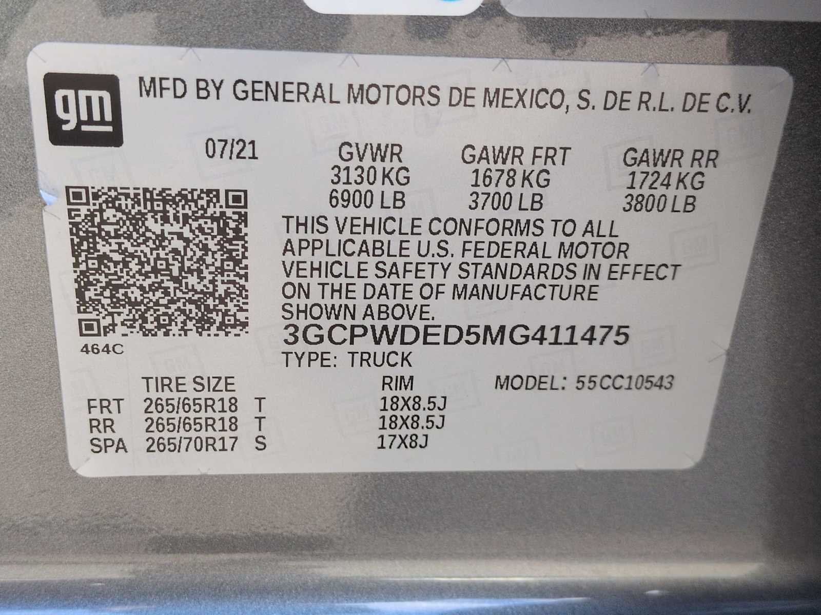 Thumbnail: 2021 Chevrolet Silverado 1500 - 35