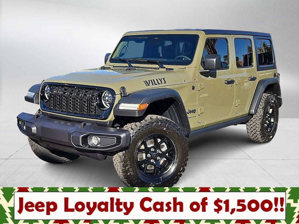 New 2026 Jeep Wrangler Willys Sport Utility