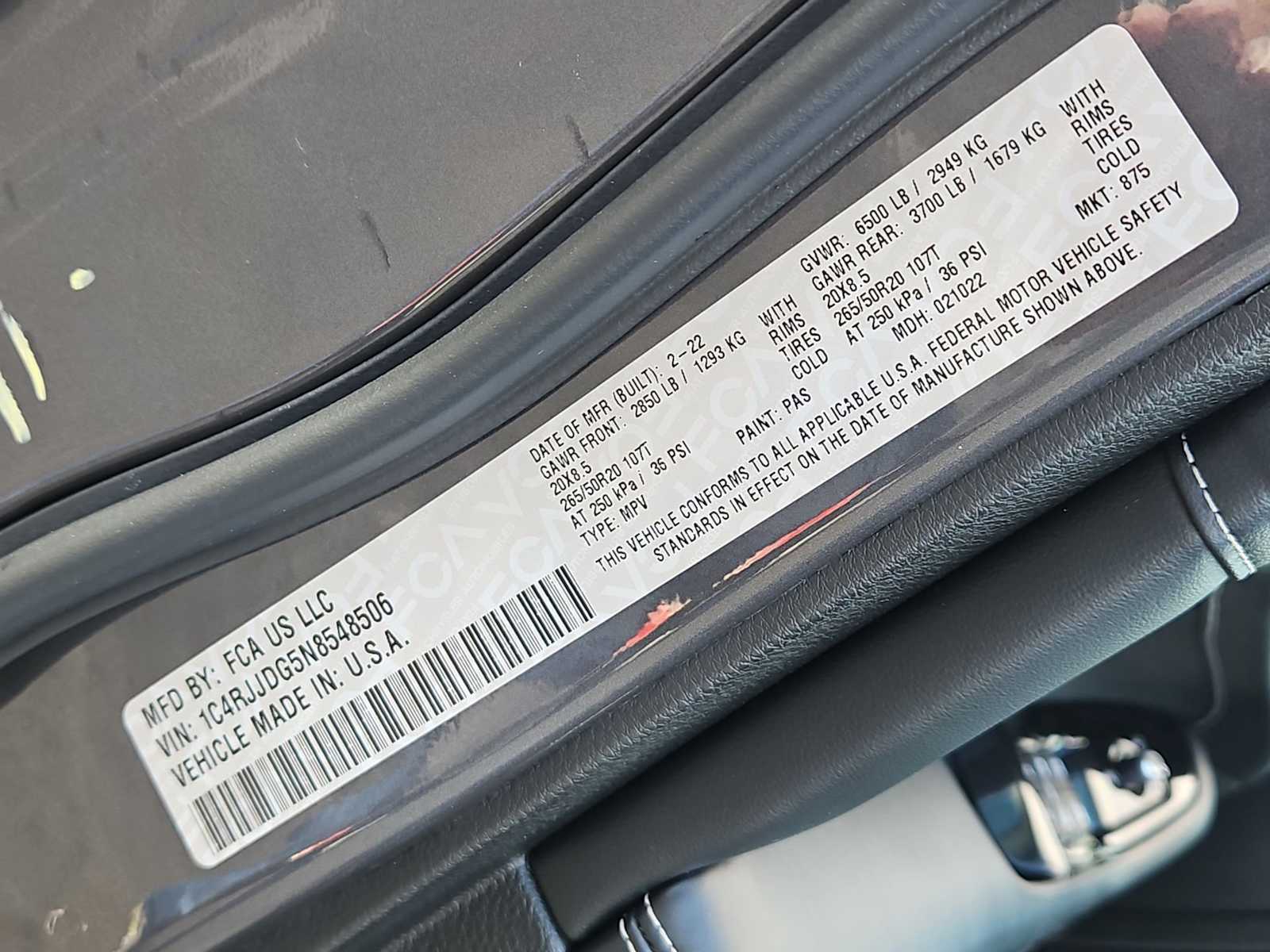 Thumbnail: 2022 Jeep Grand Cherokee L - 38