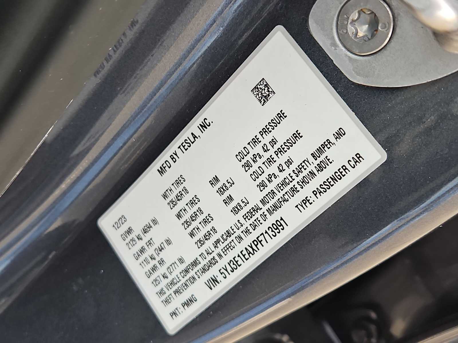 Thumbnail: 2023 Tesla Model 3 - 34