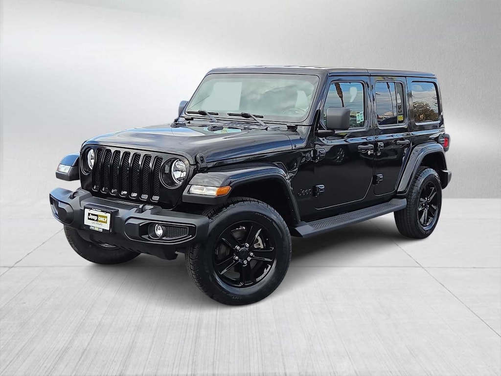 Used 2021 Jeep Wrangler Unlimited Sahara Altitude SUV