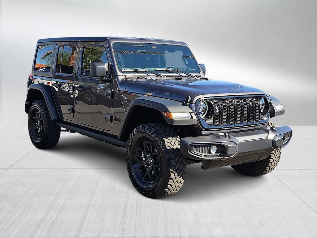 New 2026 Jeep Wrangler 4-DOOR WILLYS Sport Utility