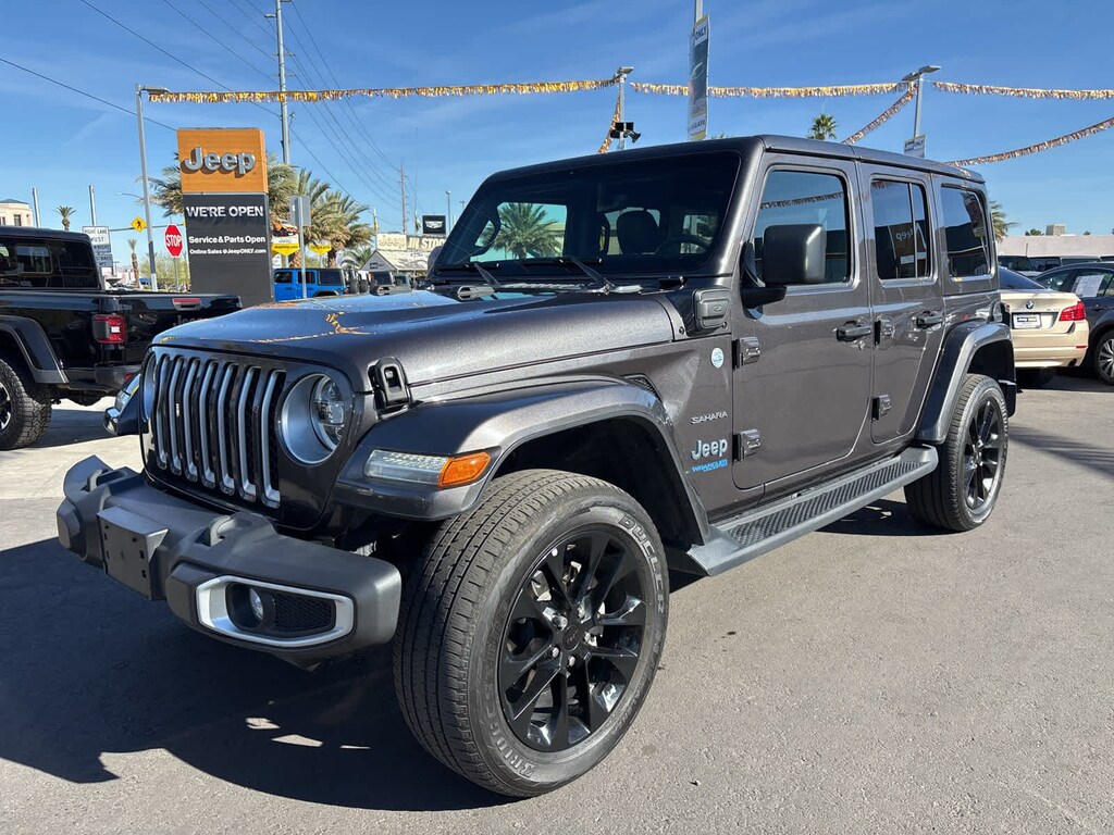 Used 2021 Jeep Wrangler 4xe Unlimited Sahara SUV