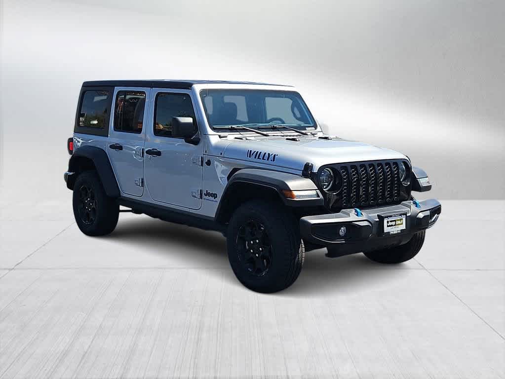 Certified 2023 Jeep Wrangler 4xe Willys 4XE with VIN 1C4JJXN64PW661500 for sale in Las Vegas, NV
