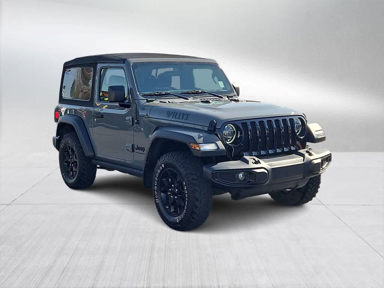 Used 2021 Jeep Wrangler Willys with VIN 1C4HJXAG3MW575135 for sale in Las Vegas, NV