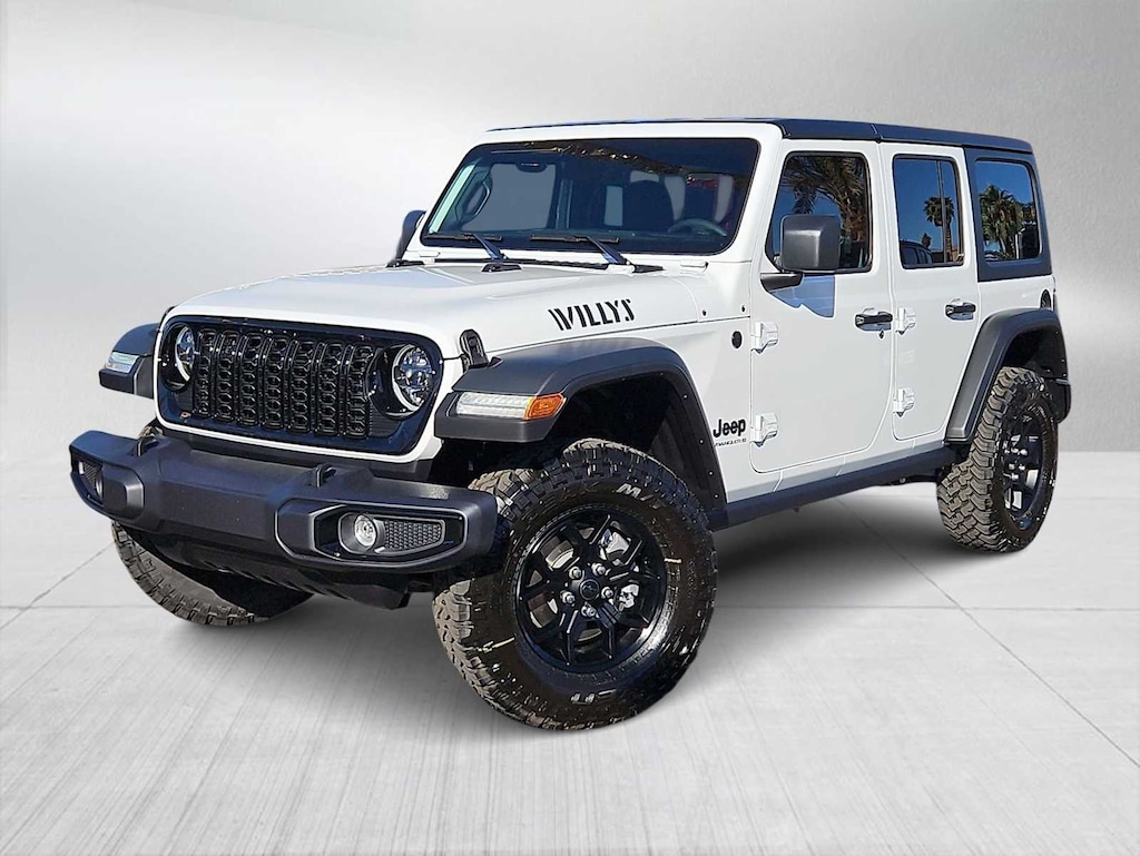 New 2026 Jeep Wrangler 4-DOOR WILLYS Sport Utility