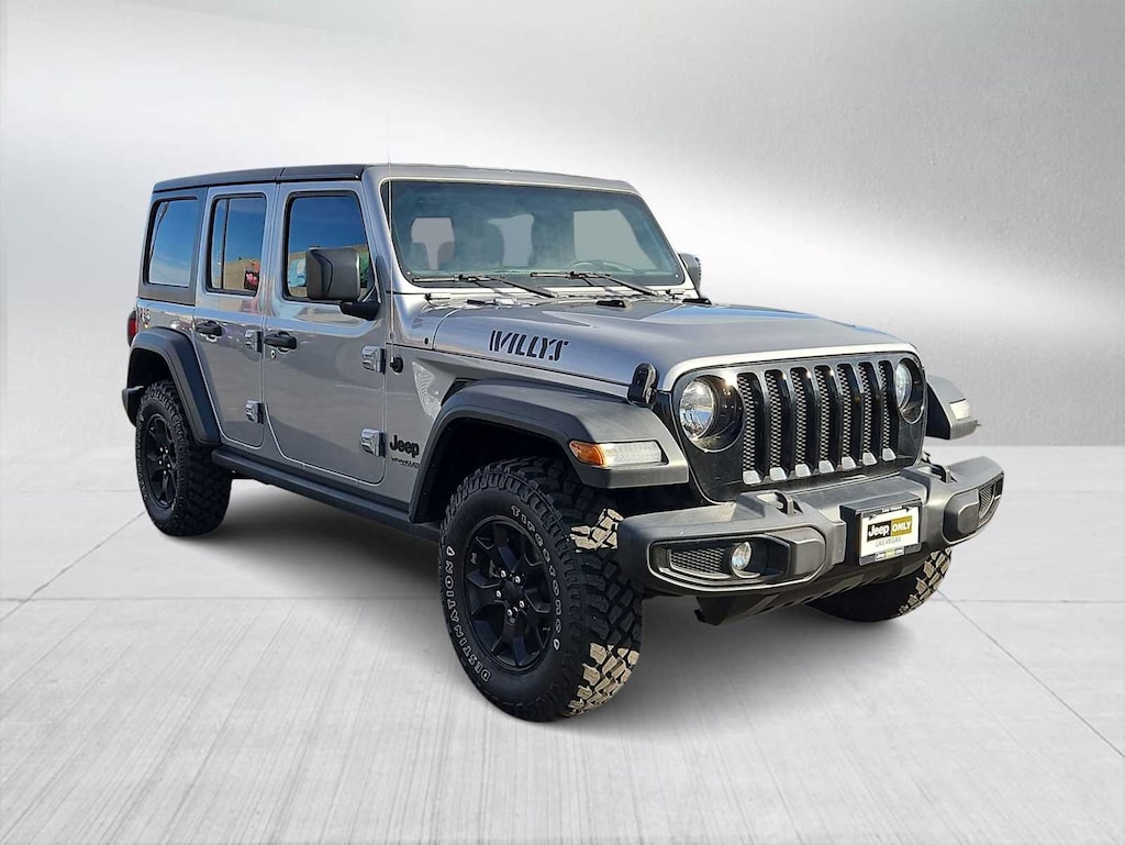 Used 2021 Jeep Wrangler Unlimited Willys Sport SUV