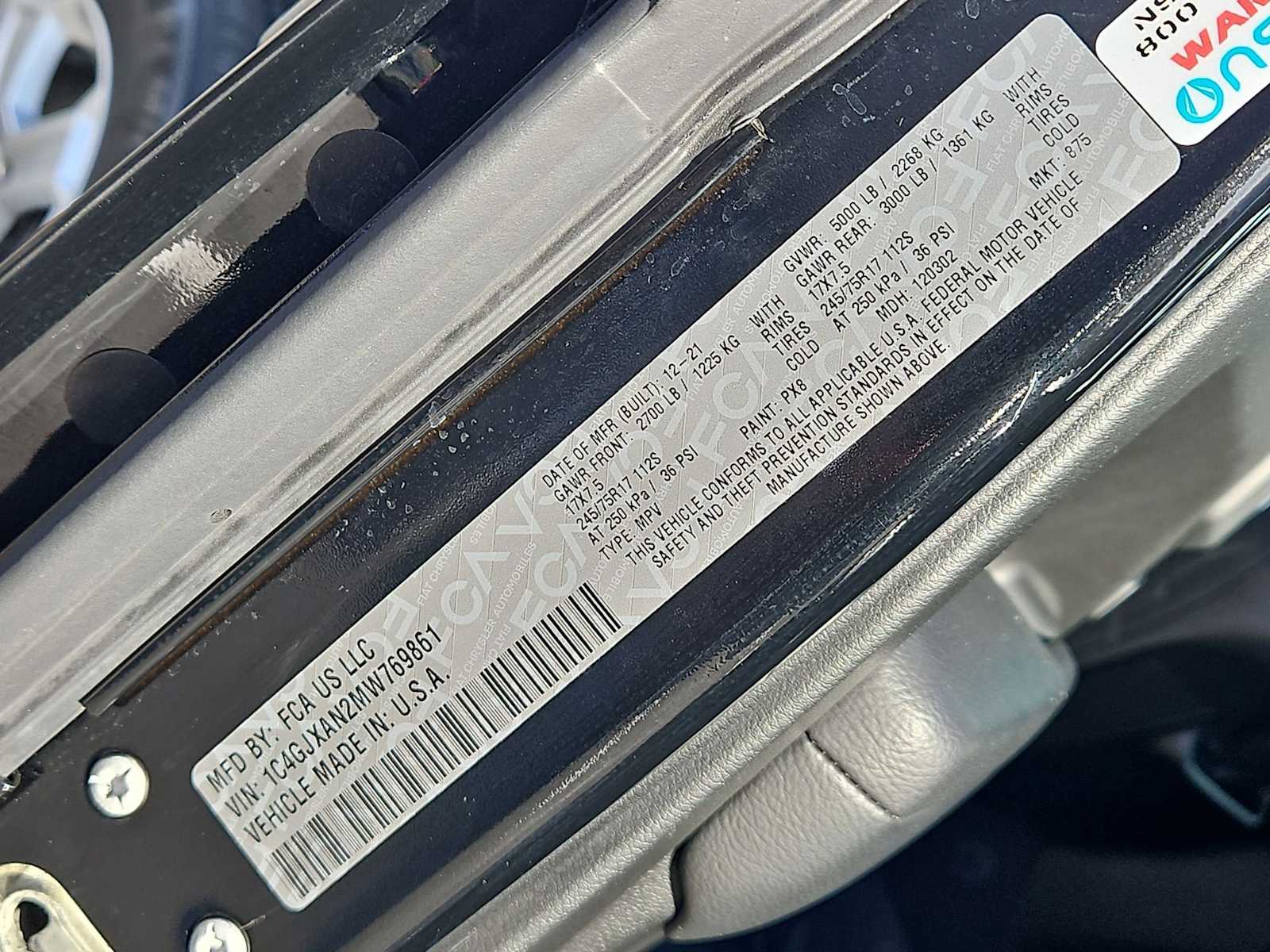 Thumbnail: 2021 Jeep Wrangler - 32