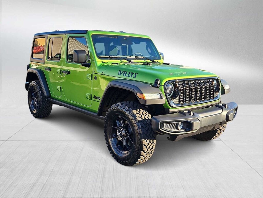 New 2026 Jeep Wrangler 4-DOOR WILLYS Sport Utility