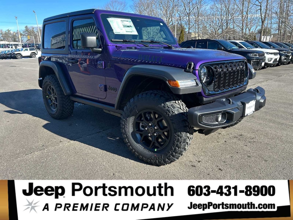 New 2026 Jeep Wrangler 2-DOOR WILLYS Sport Utility