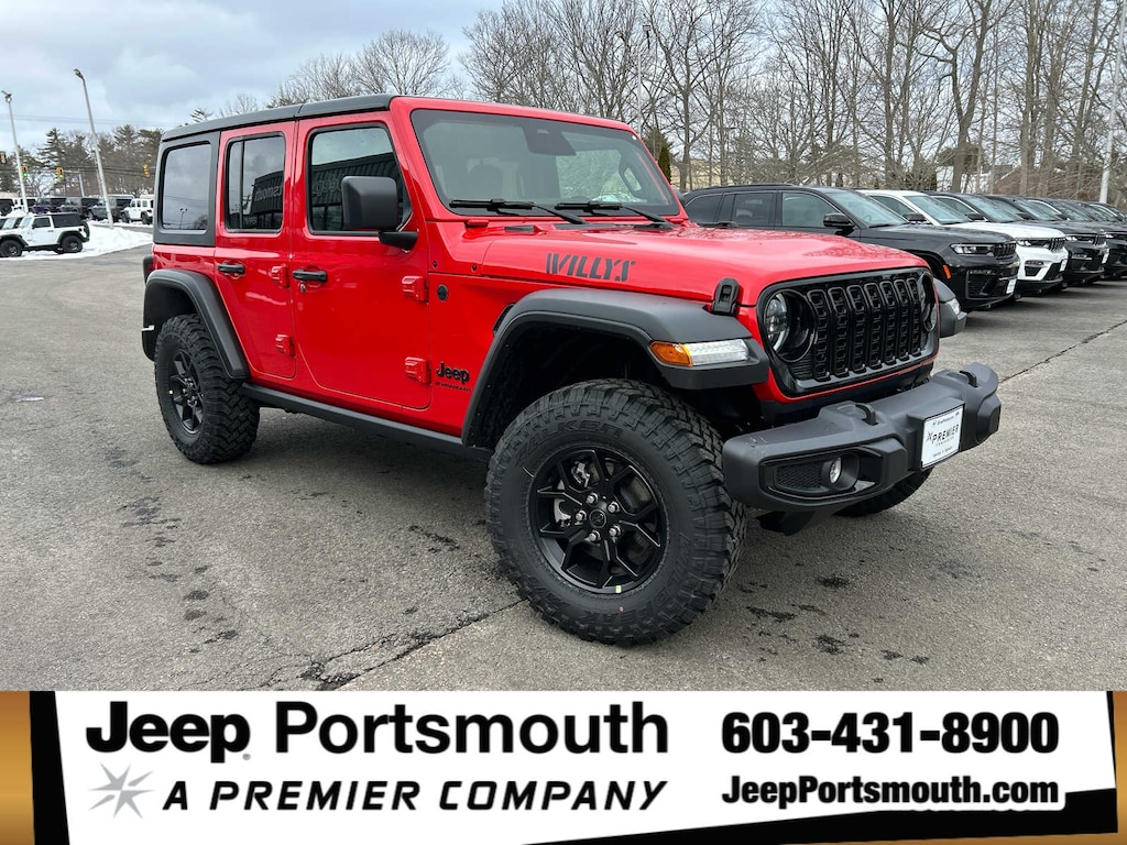 New 2026 Jeep Wrangler 4-DOOR WILLYS Sport Utility