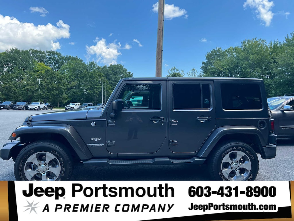 Used 2017 Jeep Wrangler JK Unlimited Sahara 4x4 SUV