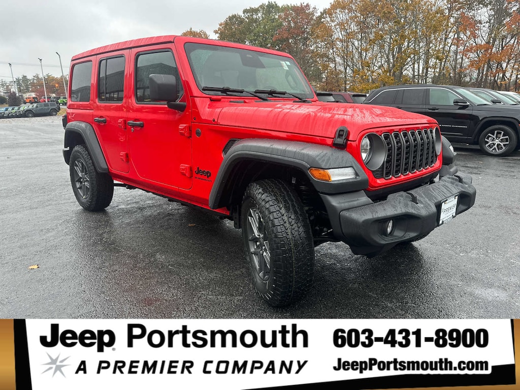 New 2026 Jeep Wrangler 4-DOOR SPORT S Sport Utility
